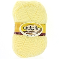 Пряжа для вязания Adelia "Maria", цвет №02, 10 шт х 50 г артикул 2566b.