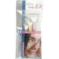 Набор бритвенных станков "Lady EX", женские, 3 шт артикул 2628b.